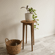 thumbnail image 1 of Mesa Lateral Auxiliar Velador Madera Natural 60x30cm colores modelo Olivia, 1 of 6