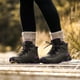 thumbnail image 3 of Botas de senderismo NORTIV 8 SNHB241W para mujer, talla 7.5, negro/morado, 3 of 3
