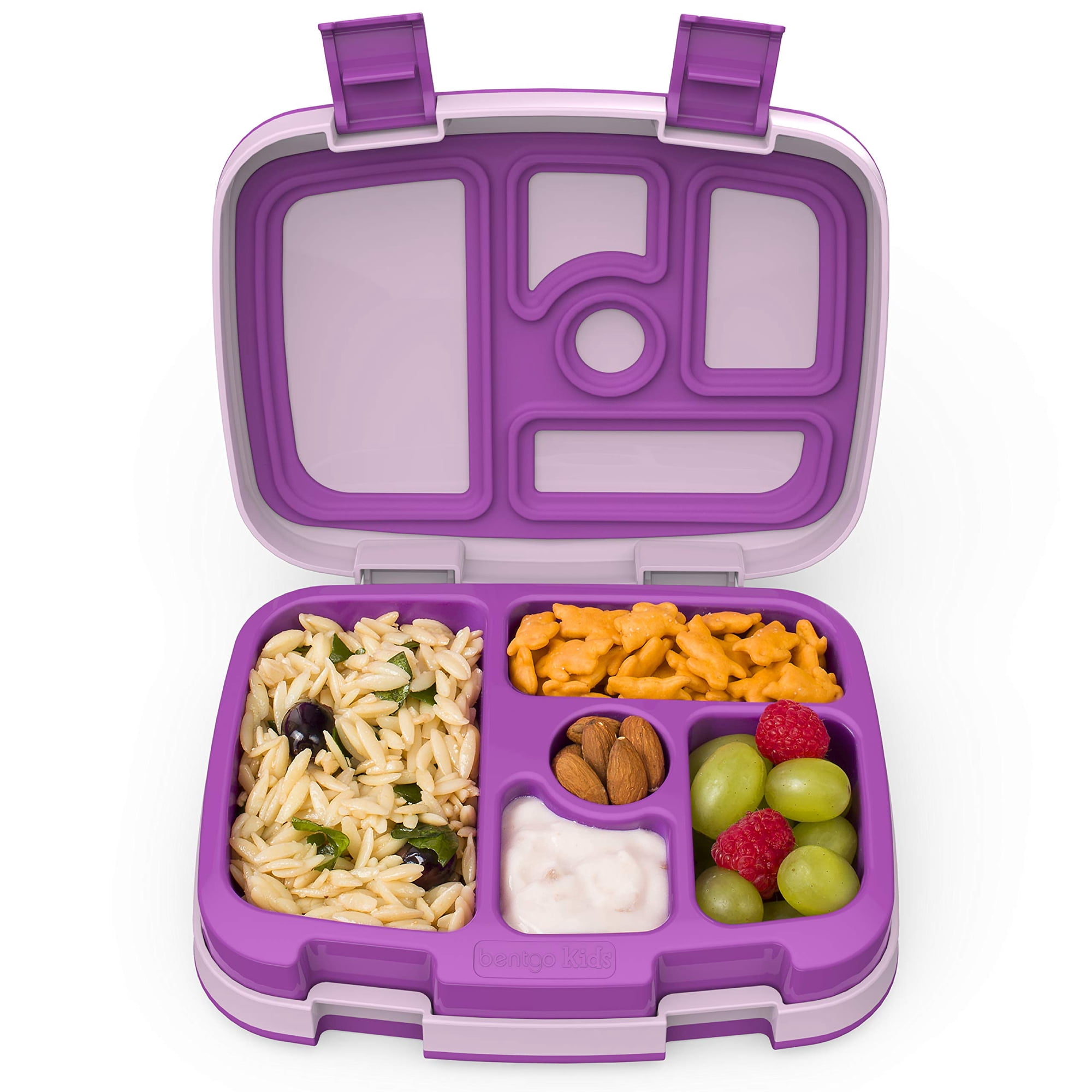Lonchera Bentgo Kids Estilo Bento Con 5 Compartimentos En Morado