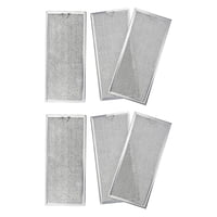 Magideal - Filtro De Grasa De Repuesto Para Filtro De Grasa De Microondas, Resistente, Fácil De Instalar, Reemplazar, Pantalla De Malla De Aluminio Para W1020863
