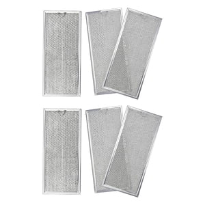 Magideal - Filtro De Grasa De Repuesto Para Filtro De Grasa De Microondas, Resistente, Fácil De Instalar, Reemplazar, Pantalla De Malla De Aluminio Para W1020863