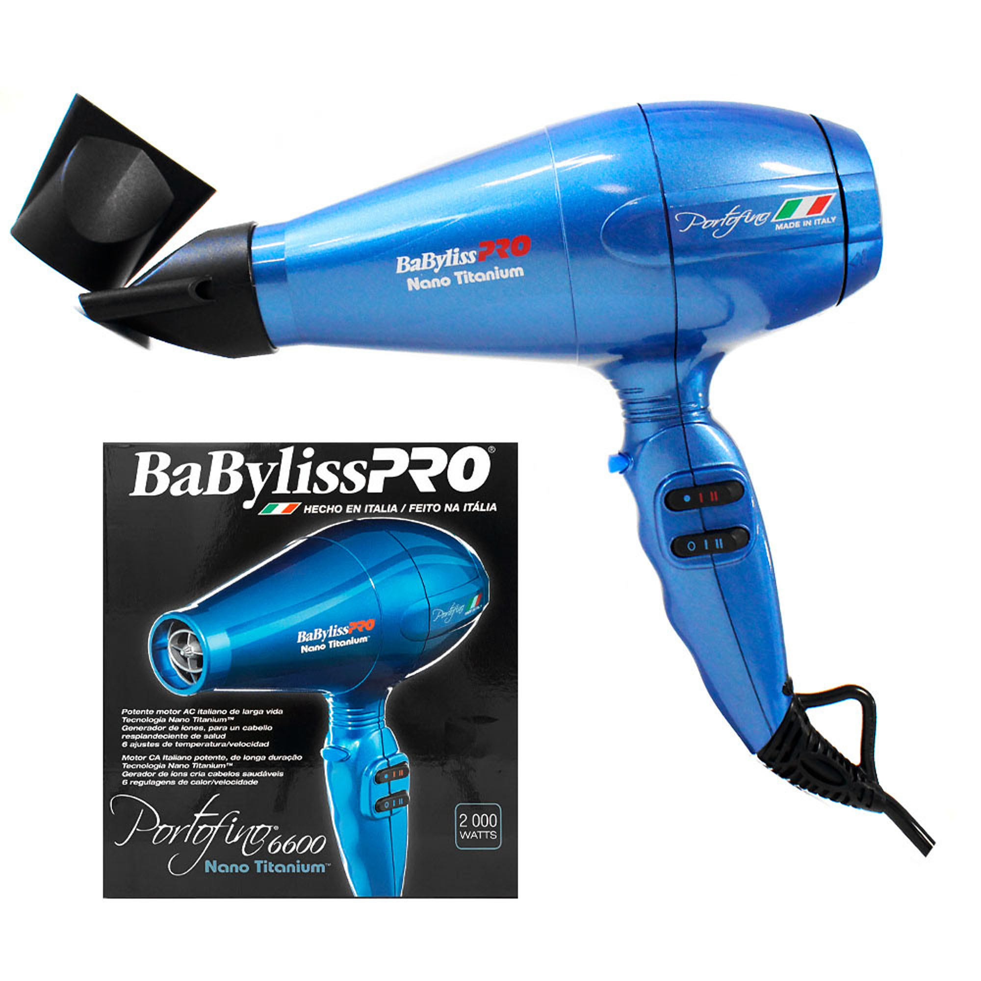 Babyliss Pro - Secador Profesional 2000W
