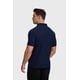 thumbnail image 3 of Polera Hombre Piqué Básica Azul - lV, 3 of 5