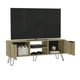 thumbnail image 4 of Rack Tv 65" 2 Puertas Café Claro Y Negro, 4 of 6