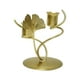 thumbnail image 4 of Candelabro De Hoja, Candelabro Para Bar, Sala De Estar, Decoraciones De Mesa, Dorado, 4 of 5