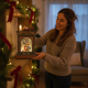 thumbnail image 2 of Adorno Navideño Chimenea Muñecos Nieve Musical Usb Brillo, 2 of 9