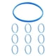thumbnail image 1 of 10 Piezas De Anillos De Goma Para Micrófono, Piezas De Bricolaje, Bandas De Goma Decorativas Para Beta58A 87A, 1 of 5