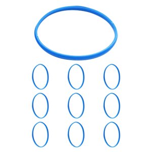 Bothyi - 10 Piezas De Anillos De Goma Para Micrófono, Piezas De Bricolaje, Bandas De Goma Decorativas Para Beta58A 87A