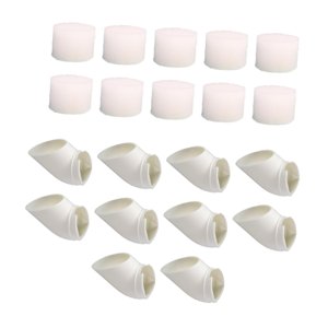 Magideal - 10 Piezas De Colonización Hidropónica, Torre Hidropónica, Macetero, Copa De Plantación Para Plantas, Cultivo Sin Suelo, Contenedor De Flores.