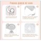 thumbnail image 3 of Amapolas Disco De Lactancia Maternal Reutilizables 02 Pzs, 3 of 3