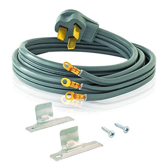 Cable de cocina eléctrico Eastman de 5 pies, 50 A, cable de 3 puntas 61242