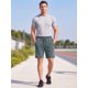 thumbnail image 2 of INSPIRE CHIC Pantalones Cortos Deportivos para Hombre de Secado Rápido con Bolsillos con Cremallera 4XL Gris Oscuro, 2 of 5