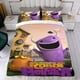 thumbnail image 4 of Monstruo Robot Conjunto de sábanas temático, trío de piezas, cómodo y amigable con la piel, diseño único, regalo de decoración para el hogar para familiares, amigos y fans,135cm *200cm, 4 of 6