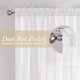 thumbnail image 2 of Cortinas Lecloud 213 cm Blanco Transparente – Set de 2 Paneles, 2 of 9