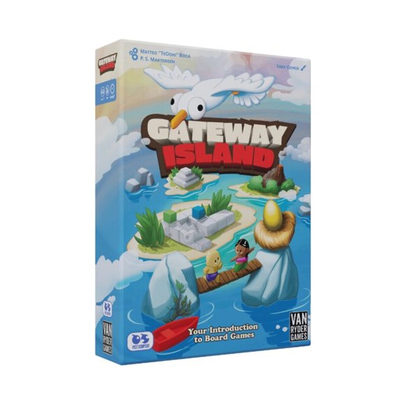 Juego de mesa Van Ryder Games Gateway Island 21 Games 6+ Years