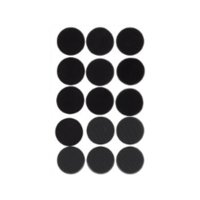 Magideal - Puntos De Marcado Para Mesa De Billar, Reparación De Mantenimiento De Mantel, Protección De Billar, Pegatinas Portátiles De Posición De Bola De Billar Negro 35Mm 15 Piezas