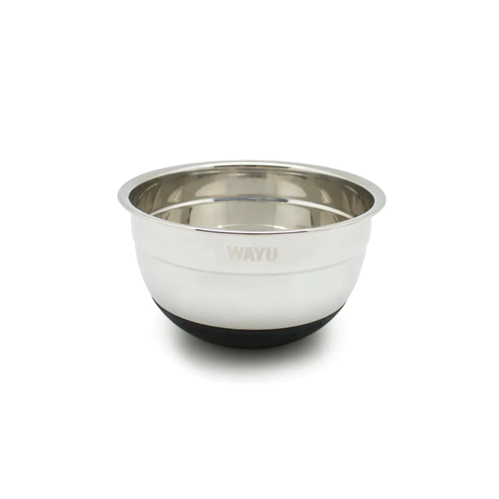 Disparo - Bowl Ensaladera Acero Inoxidable Wayu 16 Cm Base Silicona