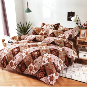 Genérico - Juego Sabana Estampado Algodon 1.5 Plaza 3 Pzas Color 15