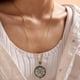 thumbnail image 5 of Collar con lupa y personalidad de moda de estilo europeo y americano, colgante de animal retro creativo, joyería, 5 of 5