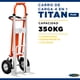 thumbnail image 2 of Carro De Carga 4 En 1 Carry All Titan 350 Kilos Plus Plegable Yegua O Plataforma, 2 of 10