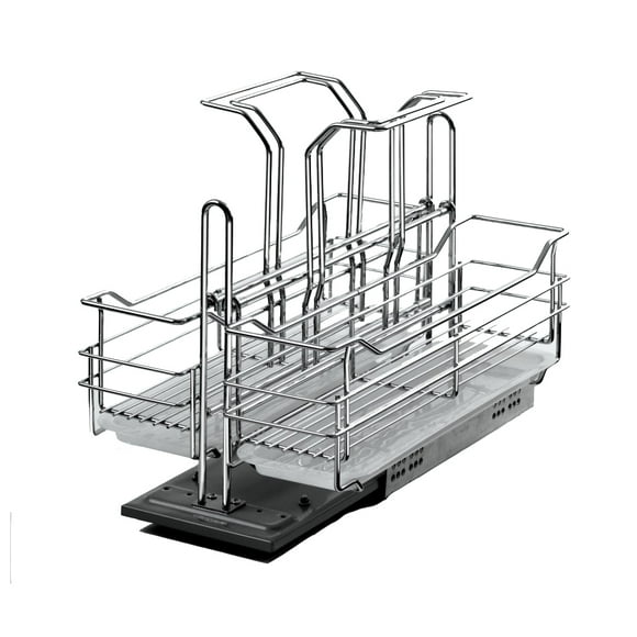 Organizador Bajo Lavaplatos Extensible 35 cm hbt Cromado