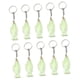 thumbnail image 3 of 10 piezas de llaveros católicos, colgante de cadena, accesorio para llaves, para mujeres, hombres, llavero de María para cumpleaños, hogar, Verde, 3 of 5