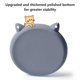 thumbnail image 4 of Comedero para Gato Sarnxgr 2 Piezas de Silicona Antirrápido Gris/Rosa, 4 of 7