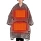 thumbnail image 1 of Sudadera con capucha y manta portátil con calefacción eléctrica KFUBUO, 1 of 7