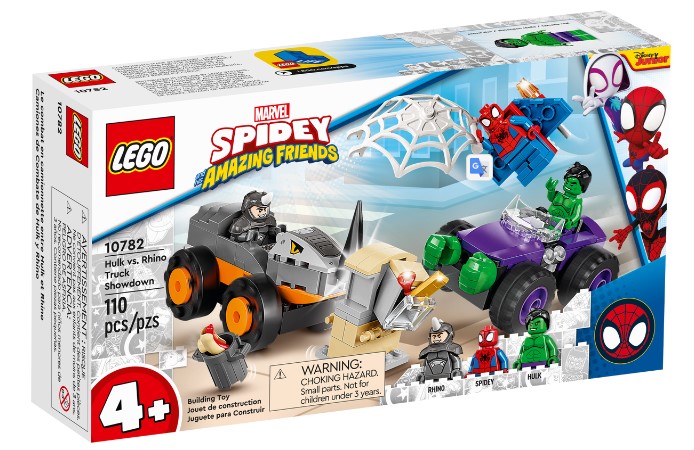 Lego - Camiones De Combate De Hulk Y Rhino