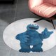 thumbnail image 4 of Alfombra Redonda Monstruo De Las Galletas Desmarcar 60cm, 4 of 6