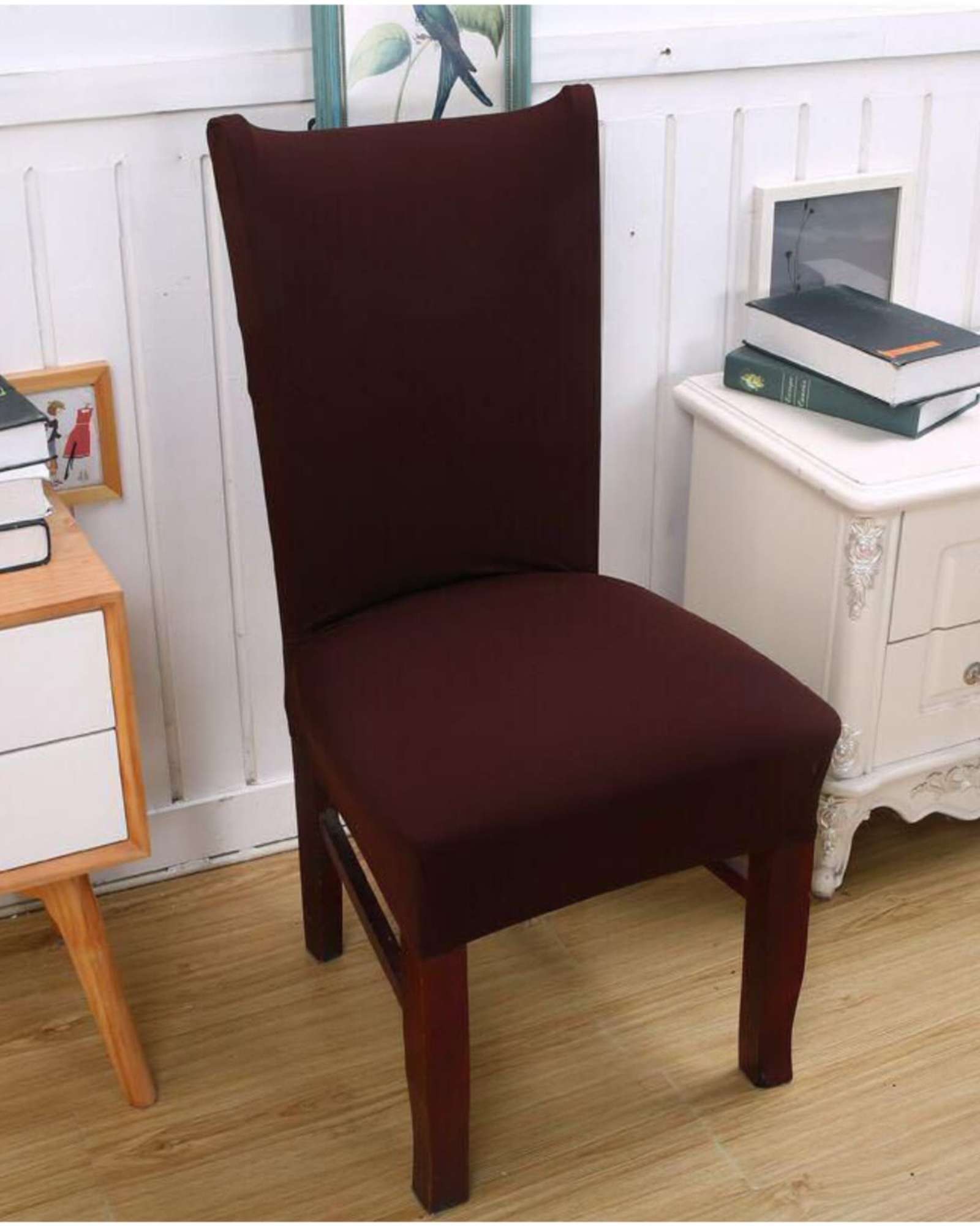 Todo Para El Hogar - Pack De 6 Fundas Elasticas Lisas Para Sillas