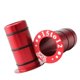 thumbnail image 4 of adaptador de asiento de conversión del eje del tubo delantero del cubo de la bicicleta 15 mm a 12 mm rojo, 4 of 5