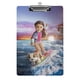 thumbnail image 1 of Muñeca American Girl Portapapeles de acrílico A4, tamaño carta estándar, carpeta con clip 31.8x 21.5CM para estudiantes, profesores y oficina, 1 of 6