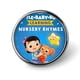 thumbnail image 1 of Insignia Redonda de Botón Little Baby Bum 2.8 cm, 1 of 6
