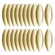 thumbnail image 2 of 20x Cuchillas Giratorias De Metal Acabado Suave Se?uelos De Pesca Que Hacen El Kit De Bricolaje D Gold, 2 of 5