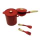 thumbnail image 3 of Utensilios De Cocina Para Casa De Muñecas A Escala 1:12 Para Niños Unisex 5 6 Regalos De Cumpleaños Rojo, 3 of 5