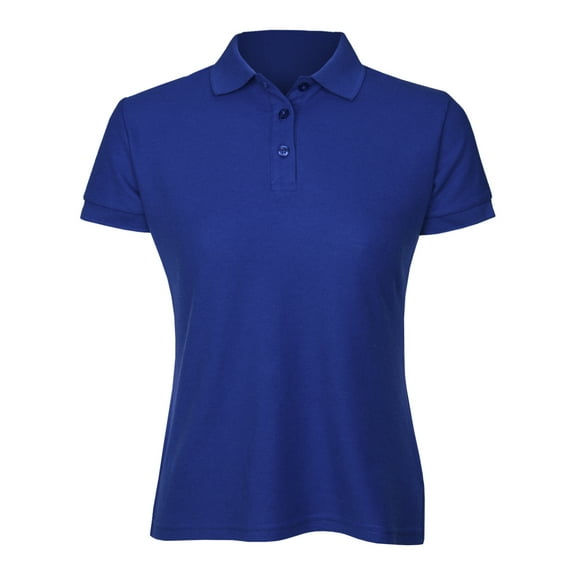 Polera Algodón Pique Manga Corta Mujer