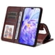 thumbnail image 3 of Funda Billetera para Honor X60i con Porta Tarjetas y Soporte Ajustable Marrón, 3 of 5
