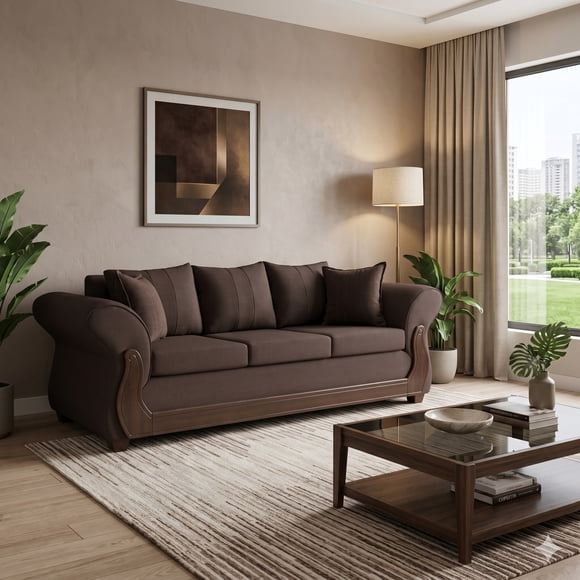 Sofa 3 cuerpos Tokio Chocolate