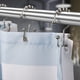 thumbnail image 2 of Ganchos para cortina de ducha, de metal resistente a la oxidación y con doble deslizamiento, para barra de ducha y cortinas de baño, juego de 12, níquel mate., 2 of 6