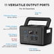 thumbnail image 3 of Central eléctrica portátil Powkey R600 296Wh con 600 W AC, 3 of 9