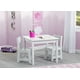 thumbnail image 3 of Juego de mesa y 2 sillas infantil blanco Delta Children, 3 of 3