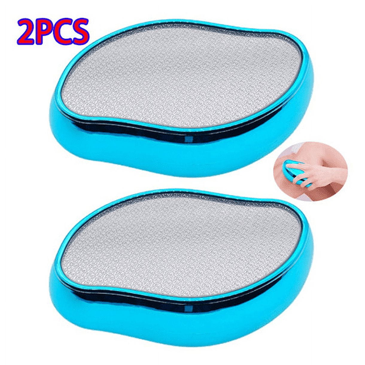 Leonimport - Pack 2 Depiladoras De Cristal Removedor De Vello Sin Dolor