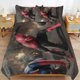 thumbnail image 2 of Spider-Man 3 Piece Sets Full/Queen Size - Reversible Microfiber Quilts with 2 Shams Soft Lightweight Bedspread Coverlet Comforter for All Season Bed Sheets, 2 of 5