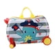 thumbnail image 5 of Maleta De Viaje Con Ruedas Para Niños, Resistente, Rígida, Con Ruedas, Diseño De Pulpo A Rayas, 5 of 5