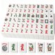 thumbnail image 1 of Set de Fichas de Mahjong Dolcety 166 Fichas Blancas con Bolsa de Viaje, 1 of 9