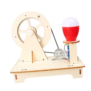 Magideal - Kit De Experimentos De Ciencia De Madera, Juguetes De Ensamblaje, Modelo Diy, Proyecto De Experimento, Rompecabezas, Generador De Mano Para Niños Mayo