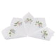 thumbnail image 1 of Pañuelos de encaje de algodón bordado de flor blanca para mujer Hanky ​​01, 1 of 2