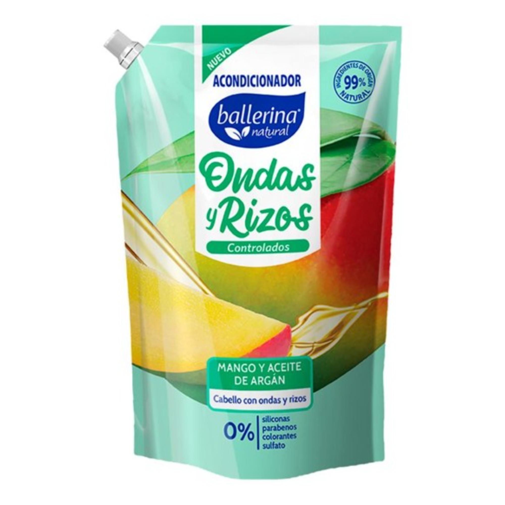 Acondicionador Ondas Y Rizos Controlados 750 ml Ballerina