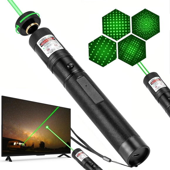 Puntero láser Comido de alta potencia verde con carga USB, clase 1